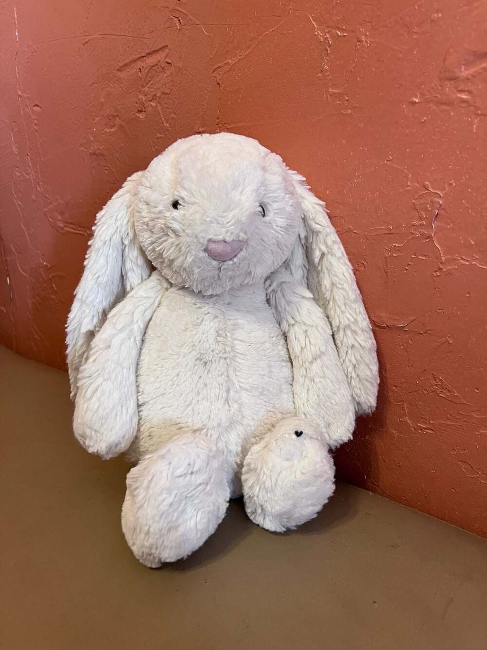 Jellycat Bashful Cream Bunny Rabbit Stuffed Animal Plush Toy